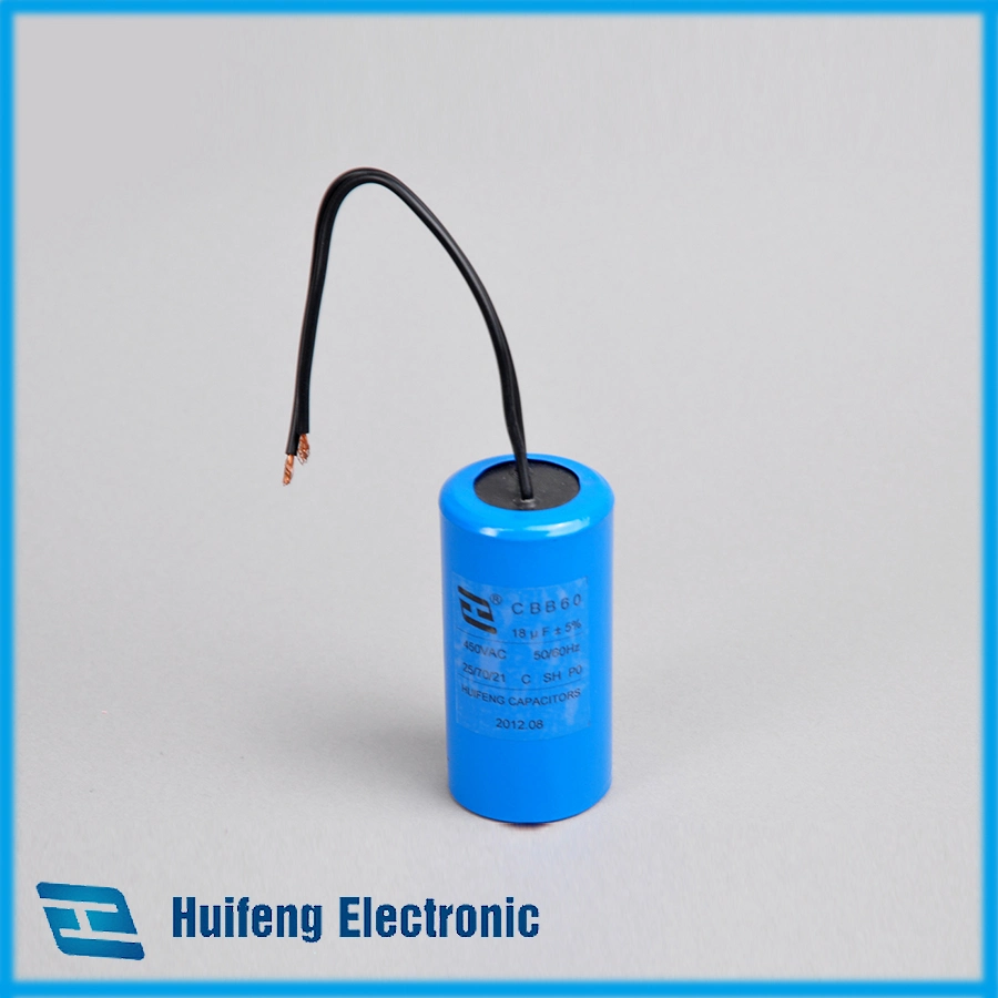 (CBB60) 250VAC 70UF Motor Run Capacitor with Pins