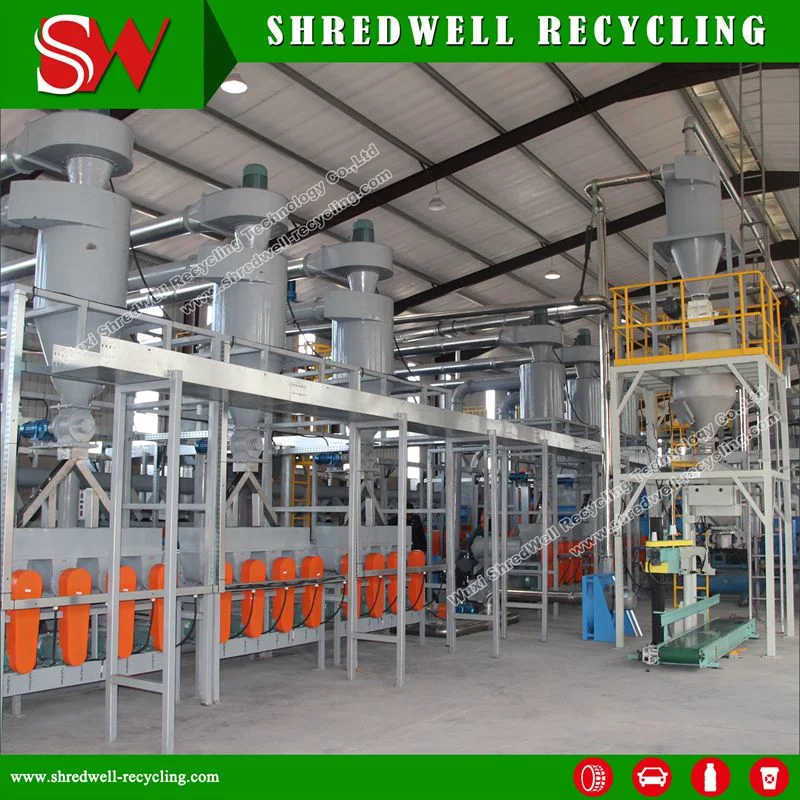 Tailor-Made Old/Scrap/Spent Tire/Tyre Recycling Line for Sale