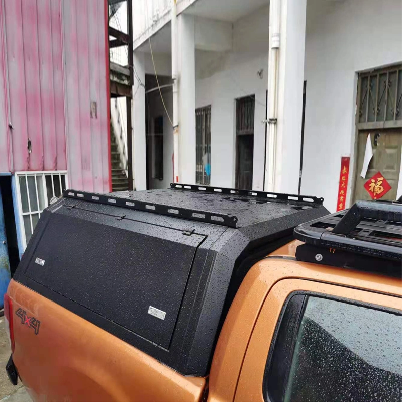 High-Grade Steel Dual Cab 4X4 Pick up Pickup Truck Bed Cap Canopy Topper for Ford Ranger Tacoma Toyota Hilux Navara Np300