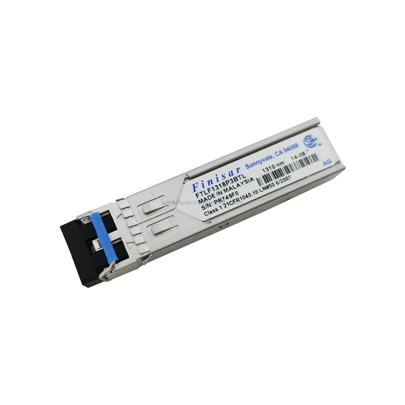 Novo Estoque Original Finisar Ftlf1318P3BTL 1310 nm Fp, Gige 1X FC, 1,25 GB/s módulo transceptor de fibra óptica do transceptor