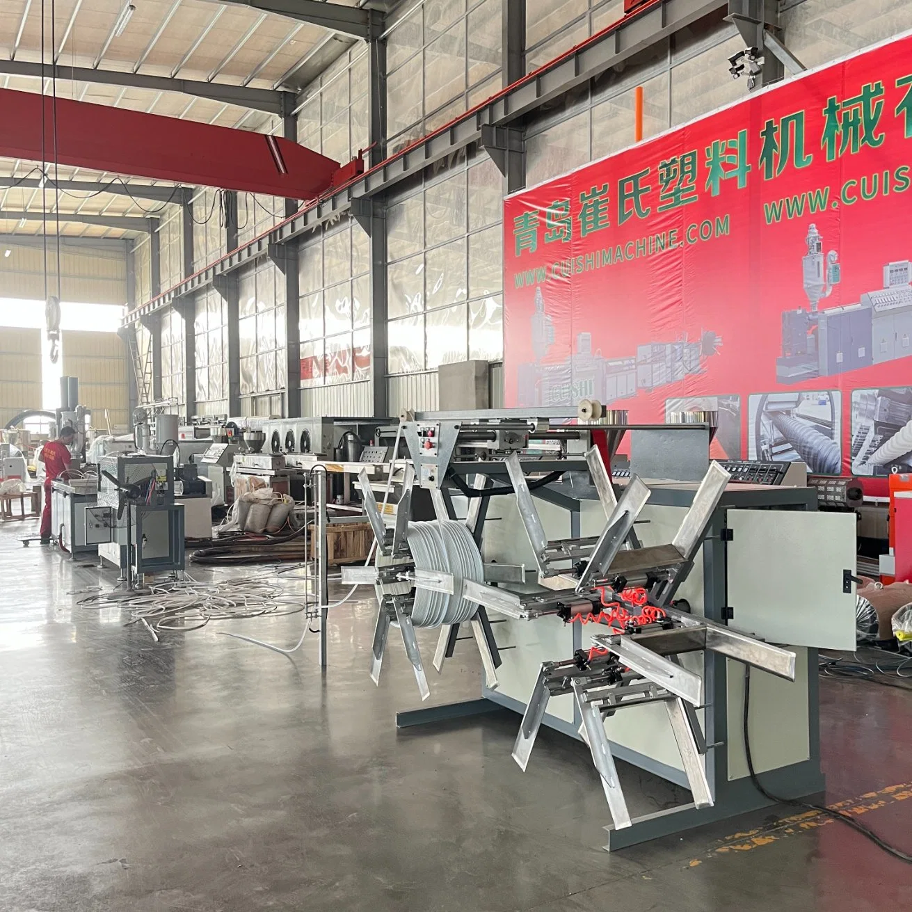 PVC Edge Banding/ Window Profile/ Corner/Wood Plastic Door Frame Sealing Strip Making Machine