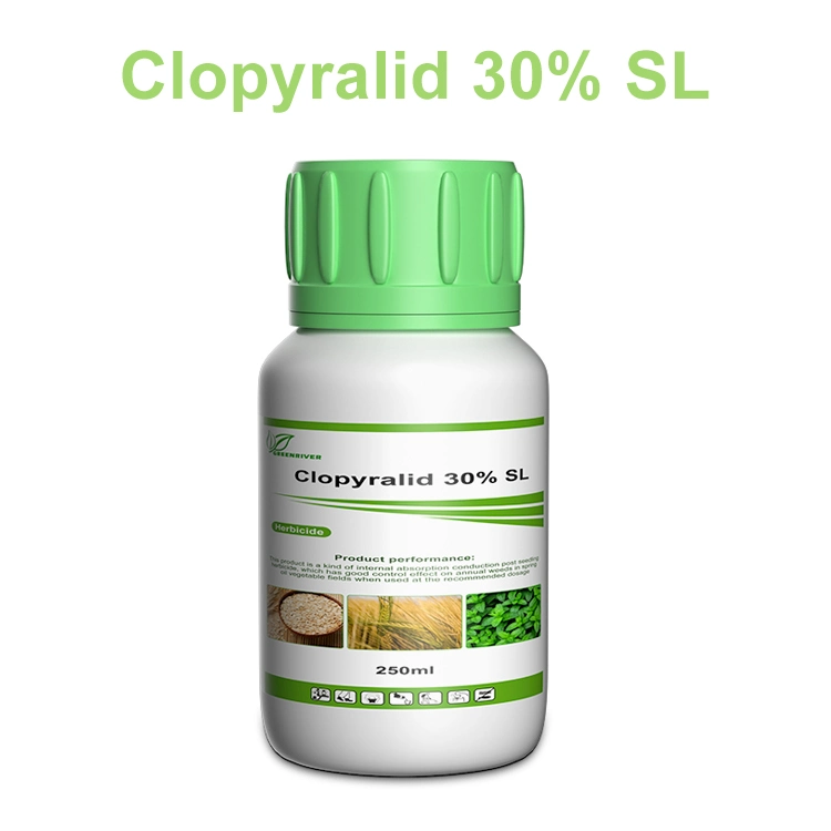 Synthetic Auxin Herbicide Clopyralid 30% SL Agrochemical Pesticide Factory Price