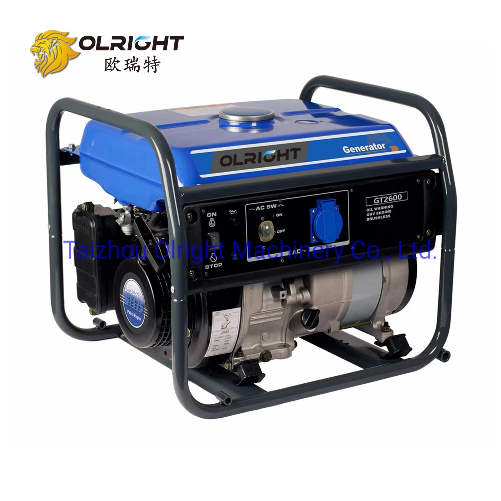 Oj Single and Three Phase 6.5kw Gasoline Generator at High Cost Effective