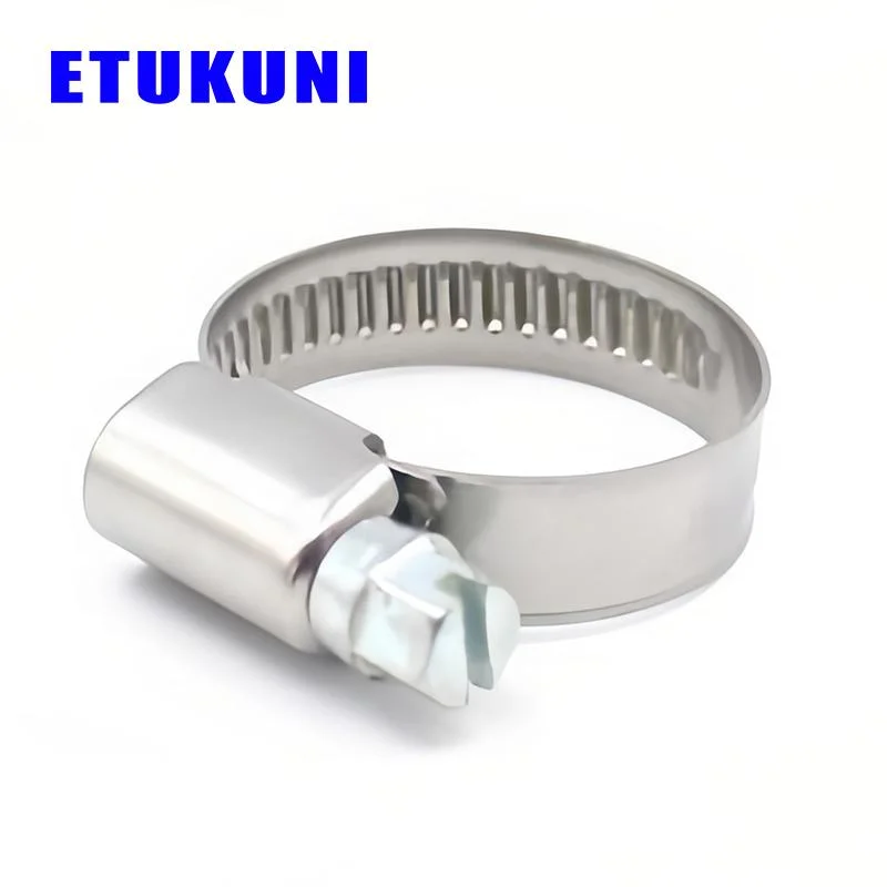 9mm 12mm Stainless Steel 304 Adjustable German Hose Clip for Car Use