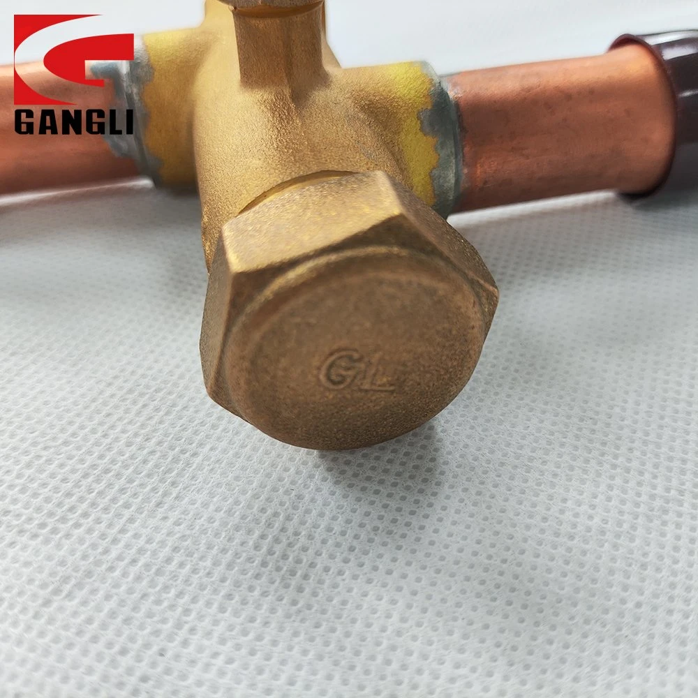 High quality/High cost performance  Gangli Air Conditioner Customzied Cylindrical Service Valve