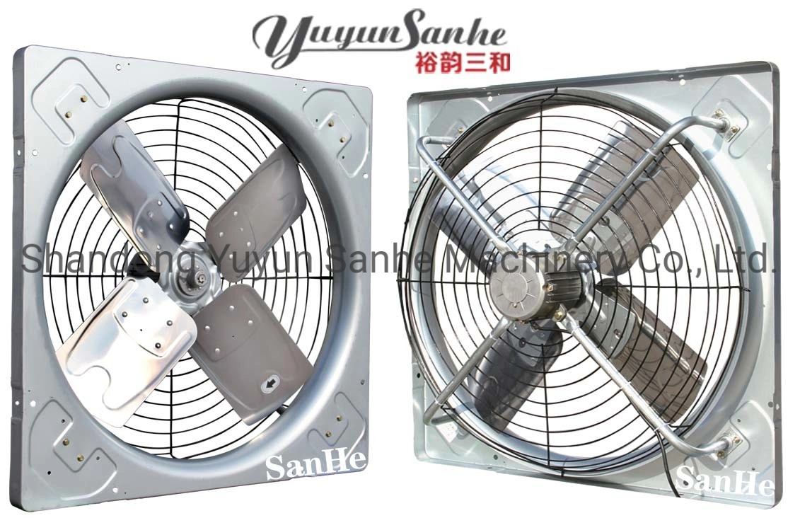 China Yuyun Sanhe Djf (d) Series Cow-House Hanging Exhaust Fan Air Cooling System Cow Dairy Cattle Barn House Shed Farming