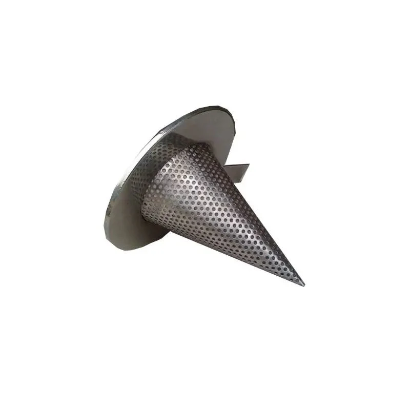 Stainless Steel Temporary Conical Filter Mesh for Gas Pipeline and Compressors