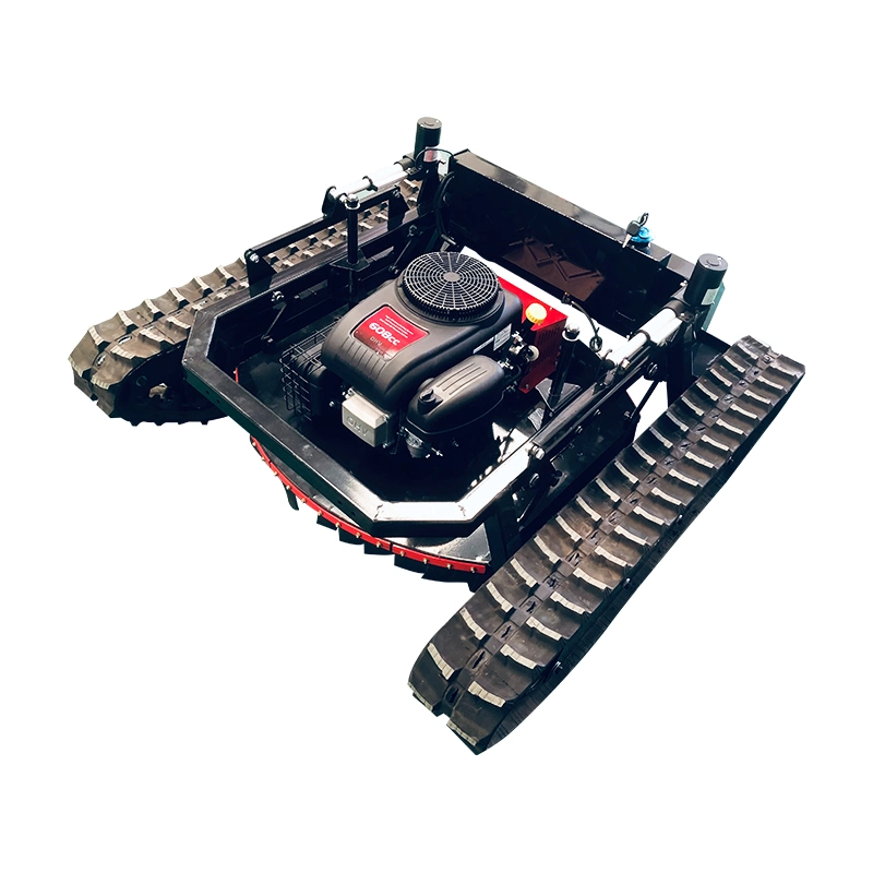 800mm Cutting Width New Design Remote Control Robot Lawn Mower Multi Purpose RC Lawn Mower for Farm Orchard