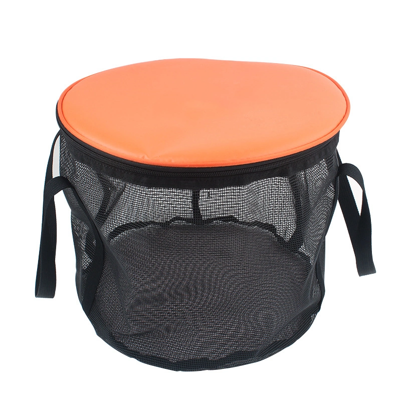 30L Outdoor 2 in 1 Folding Keg Camping Supplies Washing Dishes Telescopic Basin Fishing Tank Car Storage Bag Drain Basket Picnic Large Tote Water Bucket