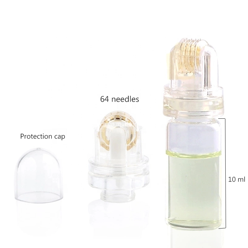 Dépose de l'acné Skin Rejuvenation Hydra 64 titane Derma Système de rouleau