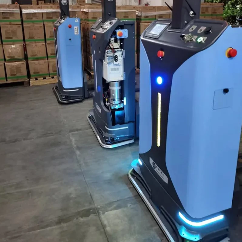 High Accuracy Automation Charging Bettary Forklift for Industrial Moving