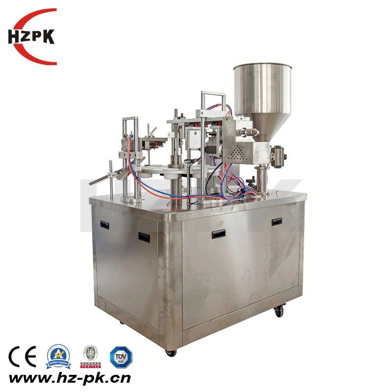 Hzpk Face Cream Tube Ultrasonic Filling and Sealing Machine