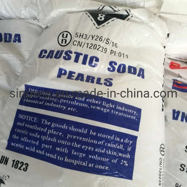 Manufacturer Edible 98% 99% Pellets Flakes Drinking Water Treatment Sodium Hydroxide in Food Processing