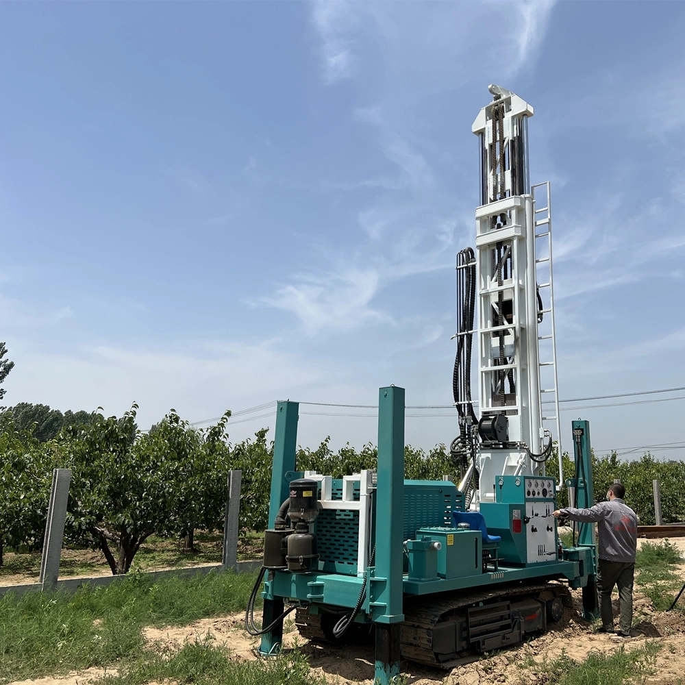 China Hanfa New Water Well Machine Small Bore Borehole for Sale Drilling Rig