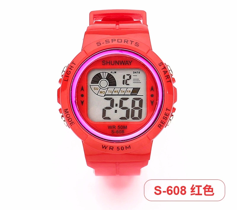 New Children's Luminous Electronic Students Waterproof Sports Watch