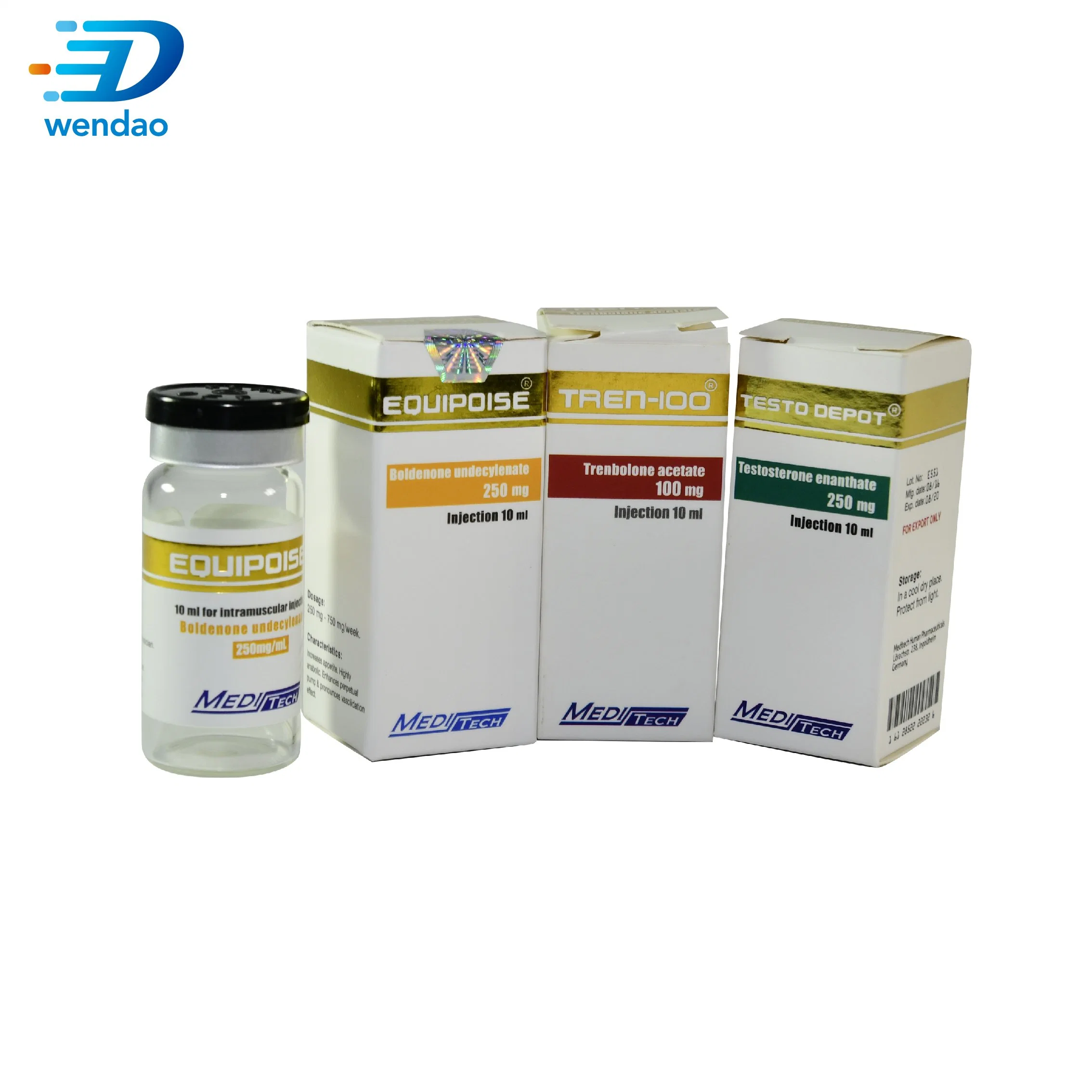 Personalized Customized Pharmaceutical Product Packaging Steroid Vial Box