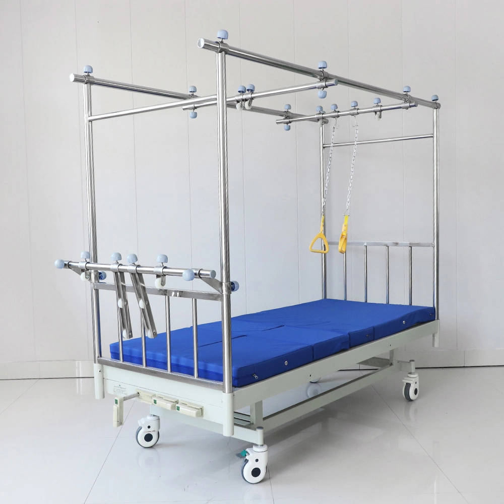Tri-Functional Gantry Traction Orthopaedic Nursing Bed Health Care Appliance Medical Equipment