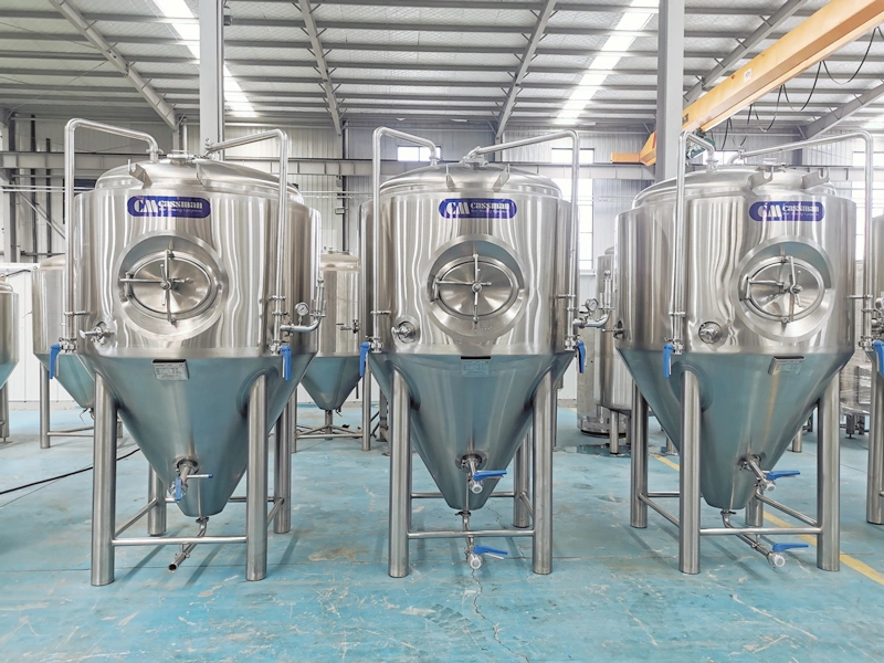 3 Vessels Stainless Steel 1000L Micro Craft Beer Brewing Equipment From Cassman