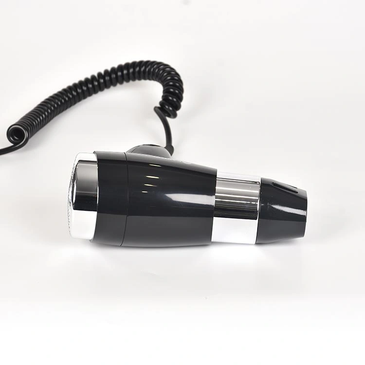 New Design Popular Plastic Electric Hotel Black Hair Dryer