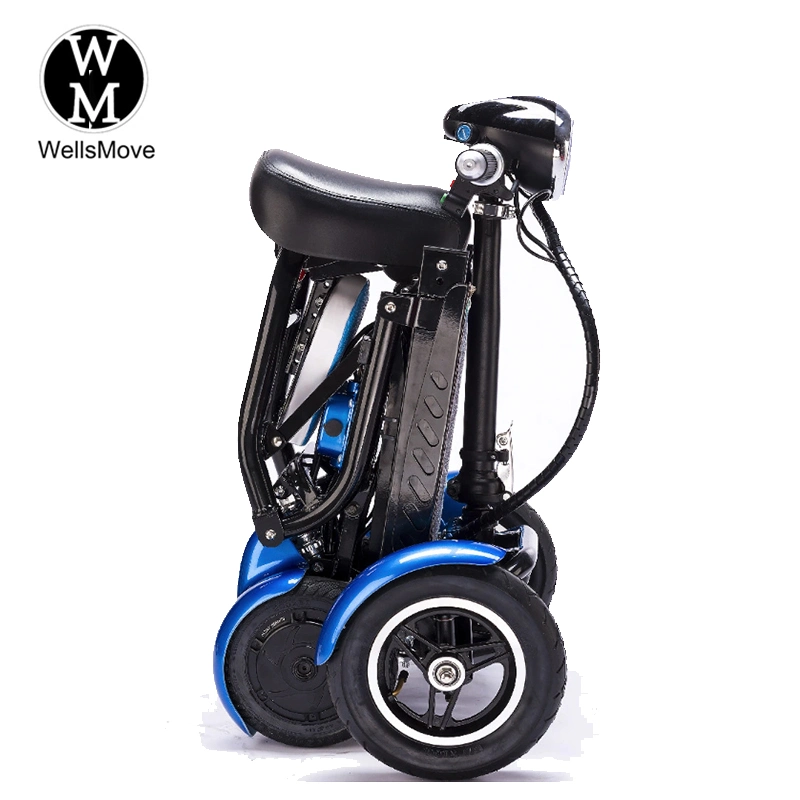 20km/H Fast Speed Four Wheels Portable Folding Electric Mobility Medical Scooter