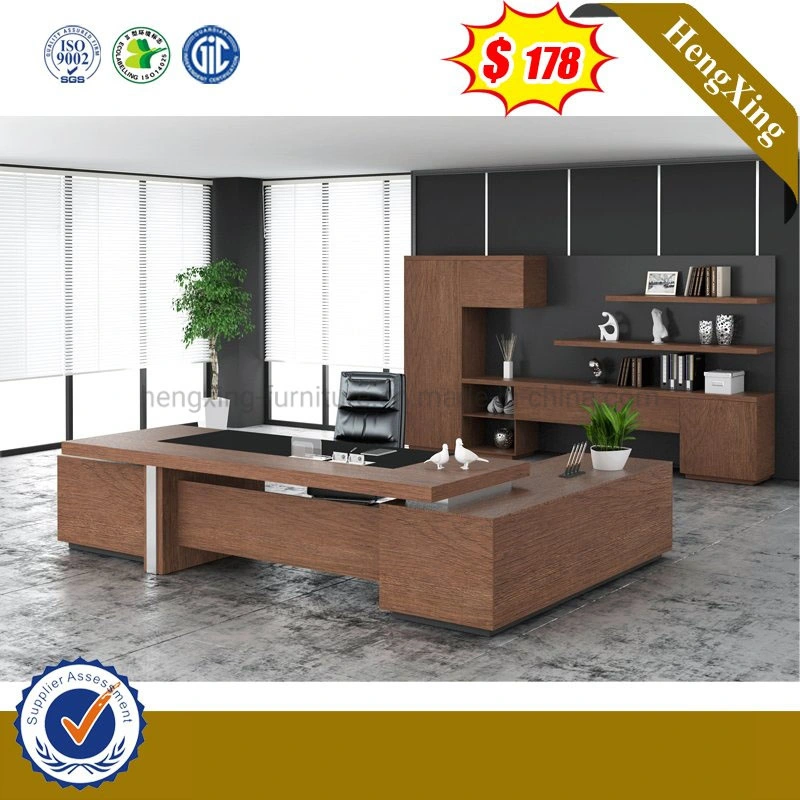 Big Size L Shape Executive Desk Wooden Modern Office Furniture