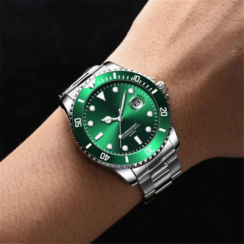 Top Brand Luxury Watch Fashion Casual Quartz Wristwatch Full Steel Unisex Waterproof Watch