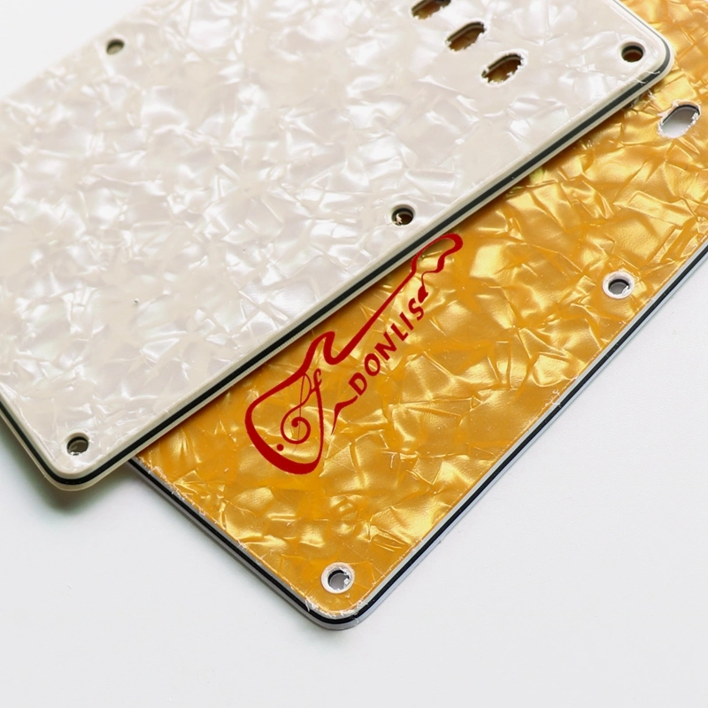 Strat Guitar Tremolo Cover White Pearloid Guitar Back Plate