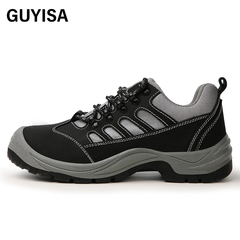 Guyisa Factory Price Direct Sale Wear - Resistant Acid - Alkali - Resistant Microfiber Leather Upper Puncture - Resistant Steel