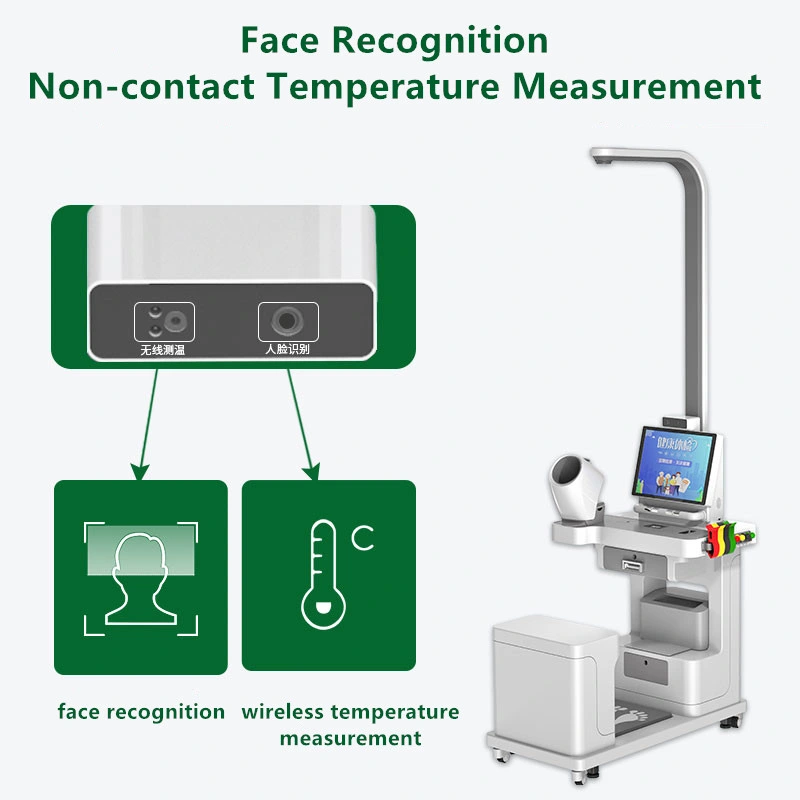 Height Weight Scale Touch Screen Kiosk Health Examination Kiosk Multimedia Kiosk