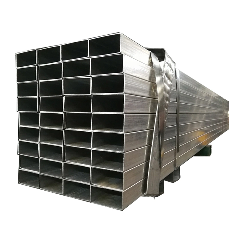 ASTM A500 Hollow Section Galvanized Welded 30X30mm A36 Mild Steel Profile Ms Rectangular Tube Square