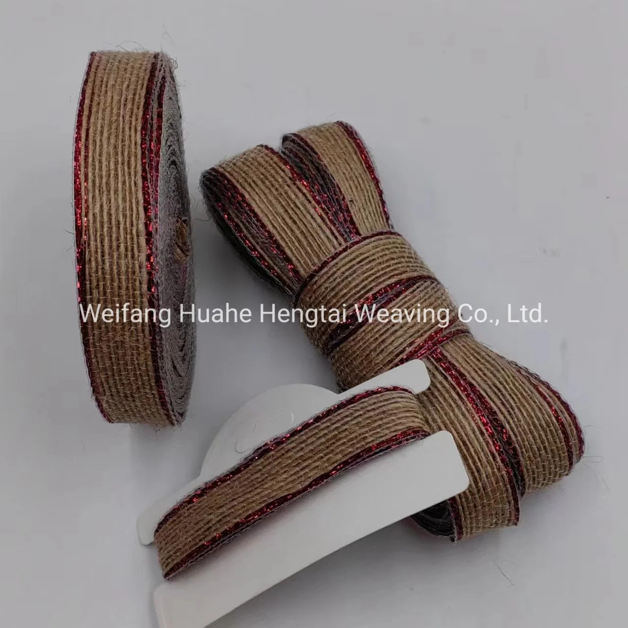 Wholesale of New Colored Fishing Thread Jute Webbing Gift Gift Decorative Belt