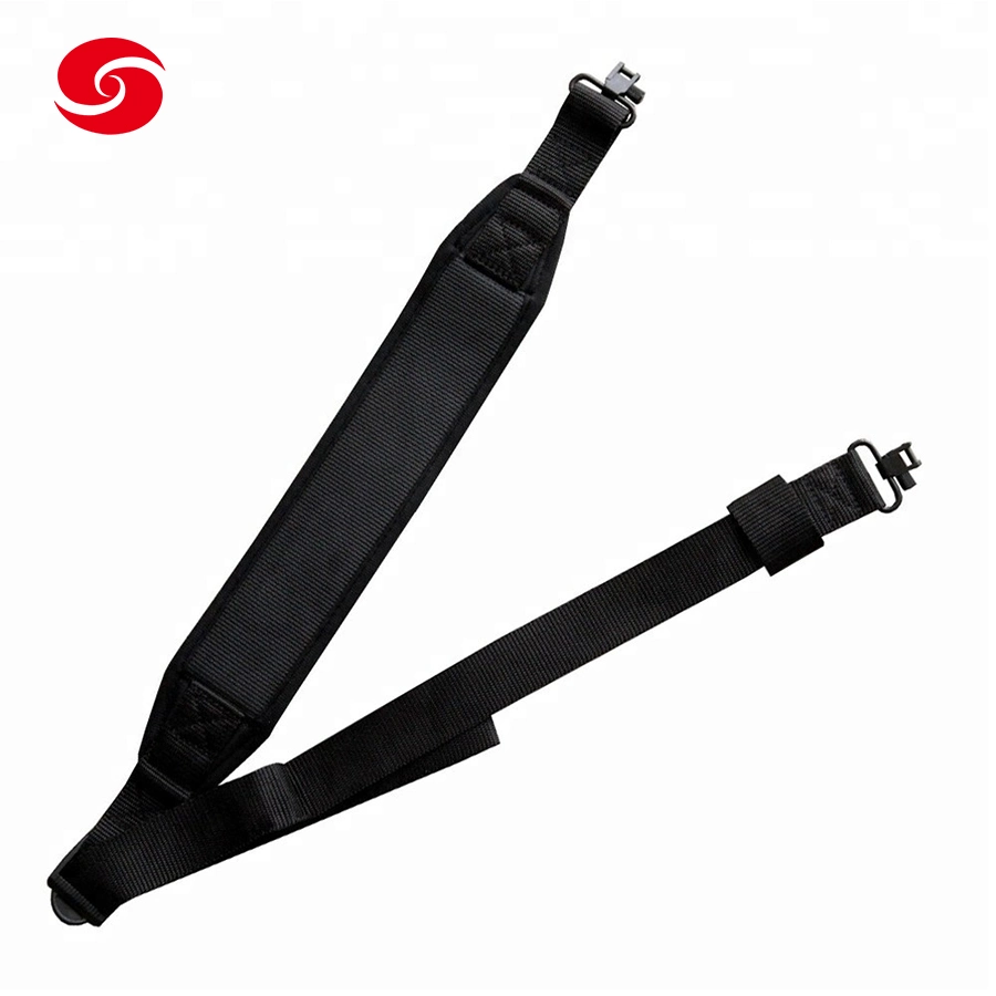 Neoprene Black SBR Gun Shoulder Straps Tactical Gun Belt for Hunting Gun Belt