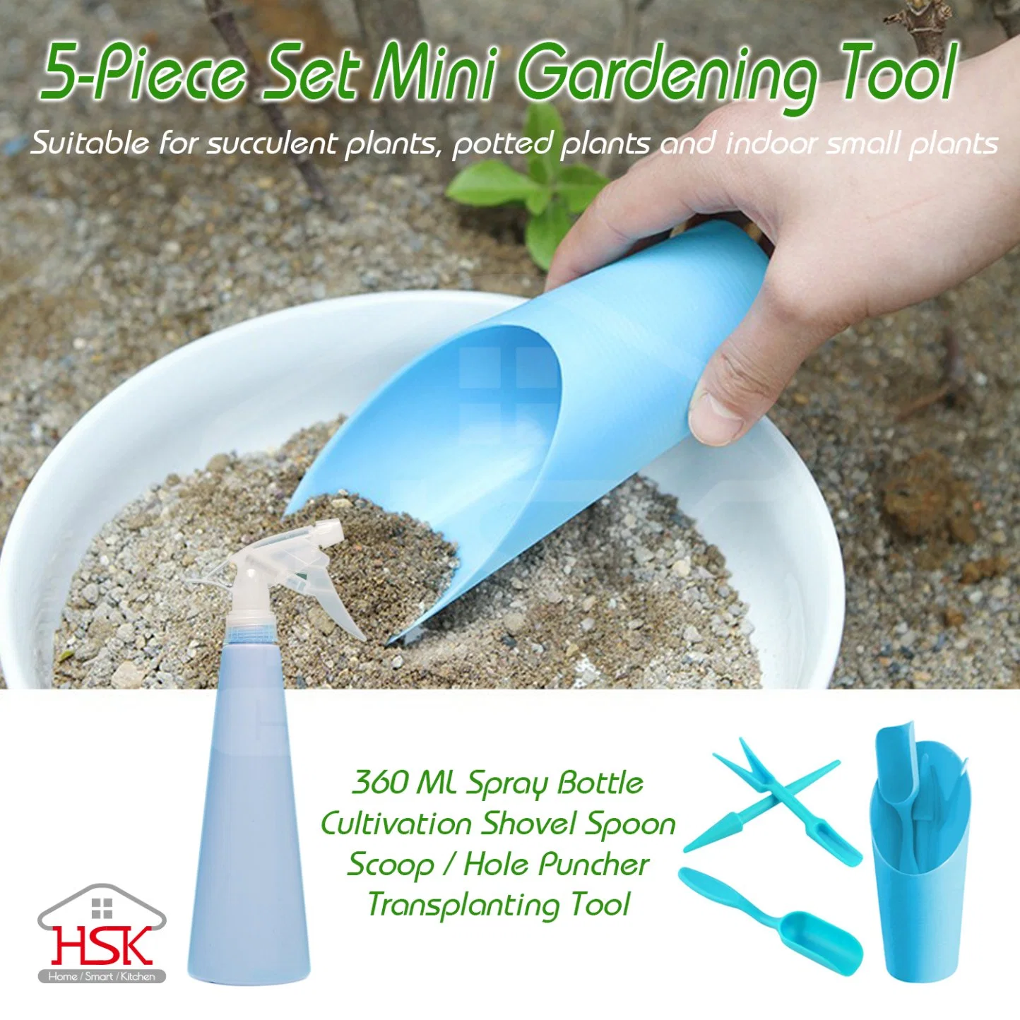 Mini Garden Planter Tools Set