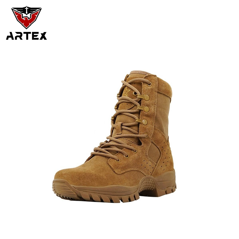 Factory Wholesale/Supplier Customized High quality/High cost performance Genuine Leather Waterproof Desert Tactical Boots