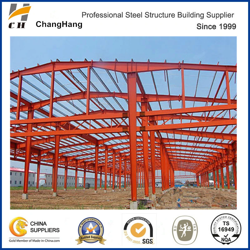 Prefabricated Two Floors Multi-Use Steel Structure Worshop