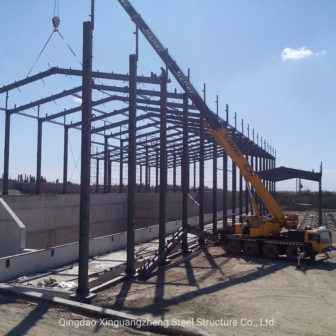 Prefabricated Construction Factory Structural Steel Frame Warehouse