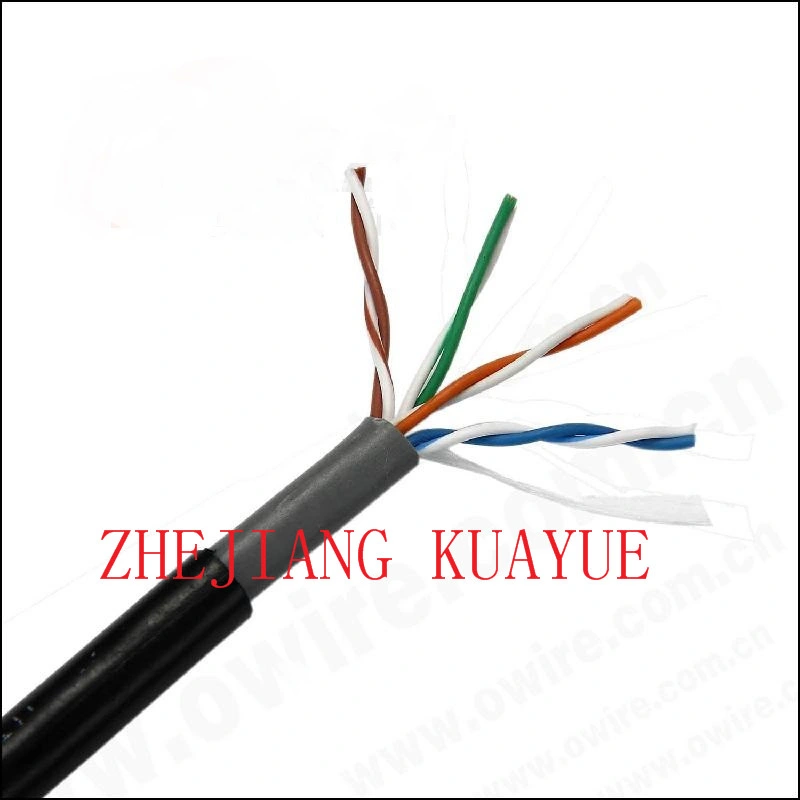Outdoor 4 Pair Cat5e UTP Network Cable/Computer Cable/Data Cable/Communication Cable/Audio Cable/Connector