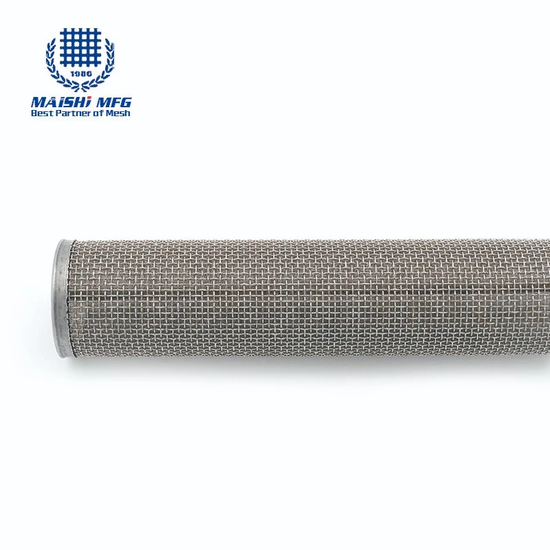 Customize 304 Stainless Steel Wire Mesh Cylinder Filter