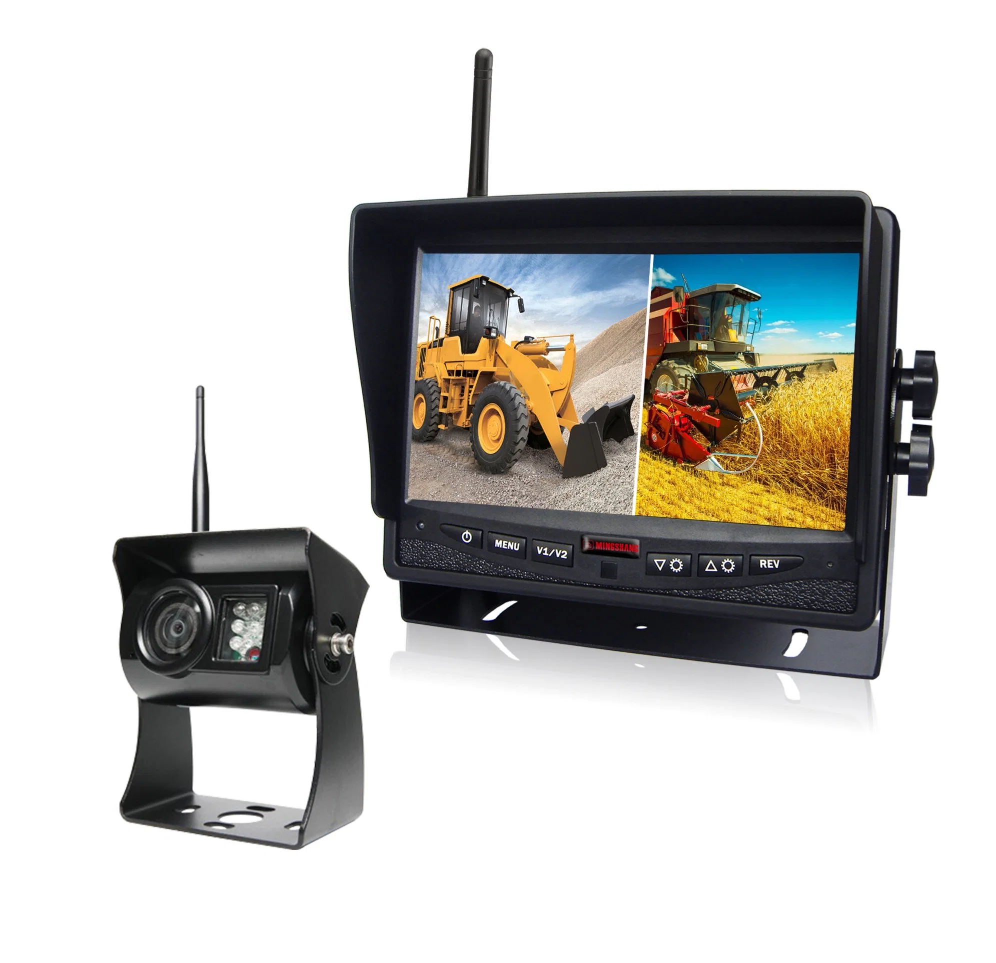 Car/Bus/Truck 7'' Wireless Rearview System