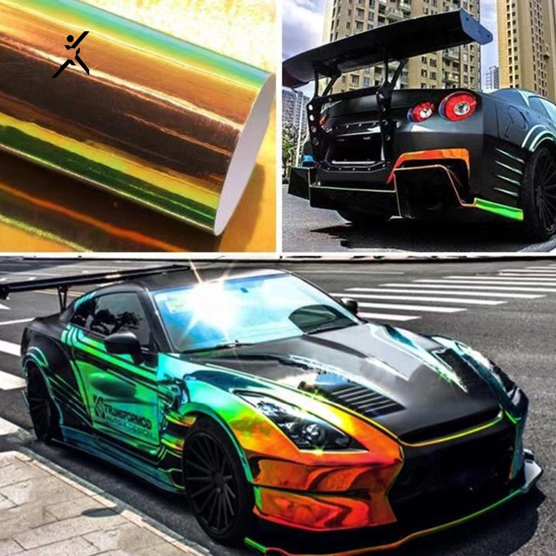 Car Film Chameleon Metallic Vehicle Sticker Auto Vinyl Car Wrap