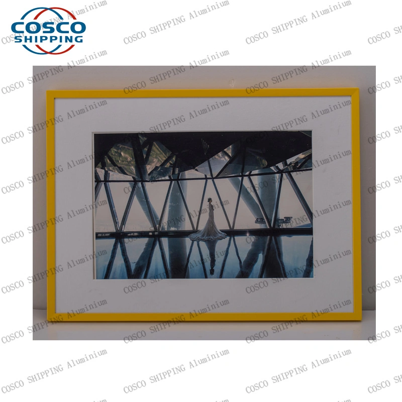 OEM Aluminum Extrusion Picture Frame with Color Anodizing (ISO9001: 2015&RoHS certificated) Basic Customization