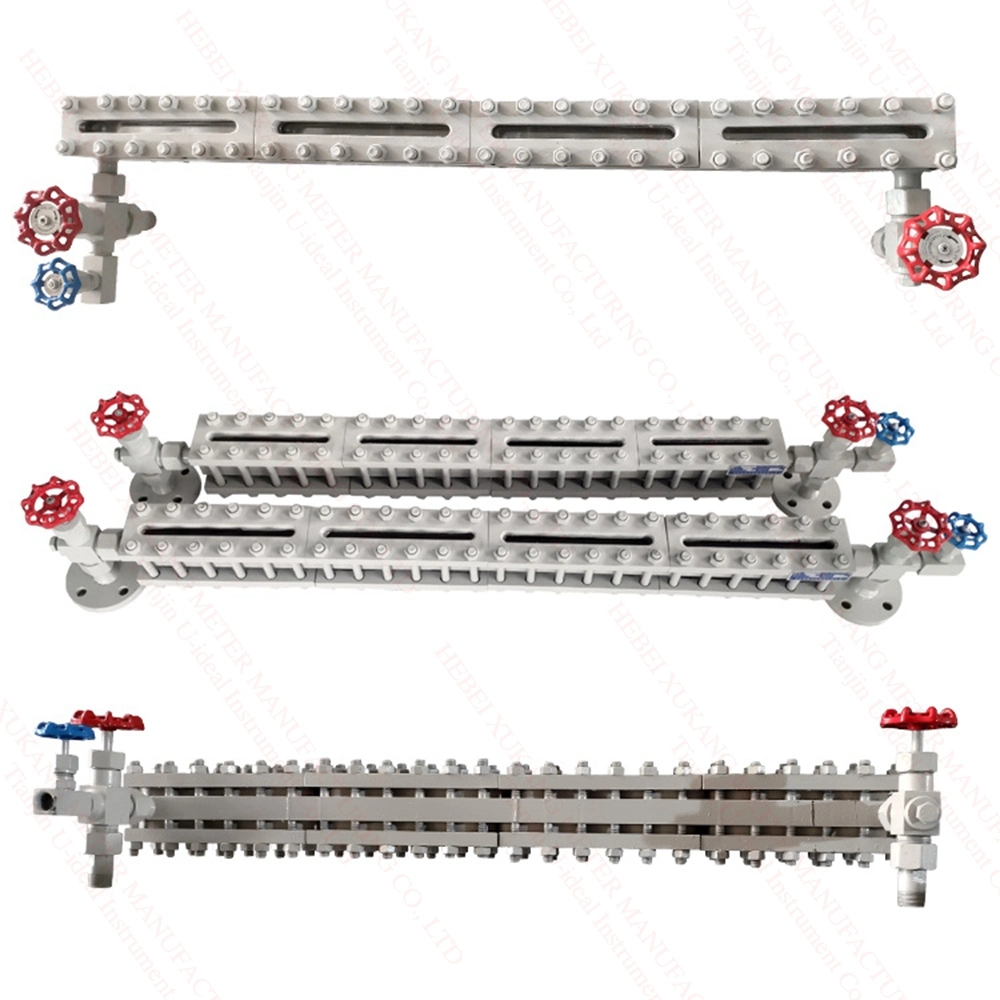 Level Gauge for Tank, Bolier, with Scale, Transparet Type, Reflex Type