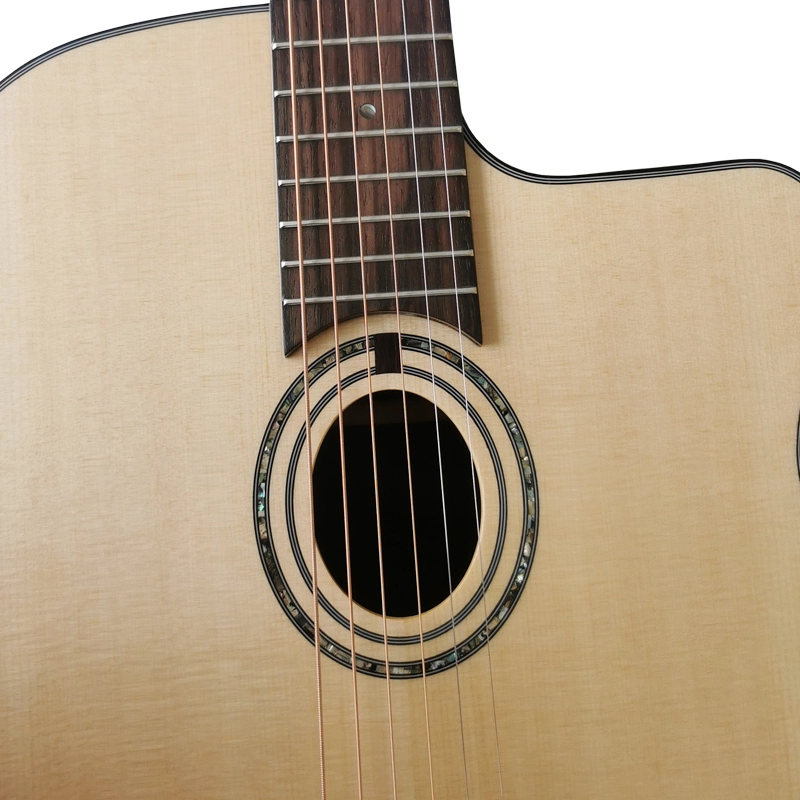 Guitare acoustique de jazz de haute qualité Aiersi 40 pouces de marque Gypsy