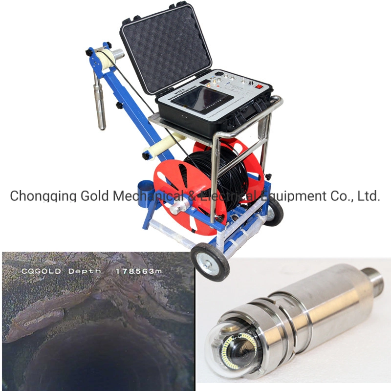 High Temperature Borehole Inspection Camera Deep Black Hole Video Inspection Camera Down Hole and Borehole Camera Borehole Investigation CCTV Camera