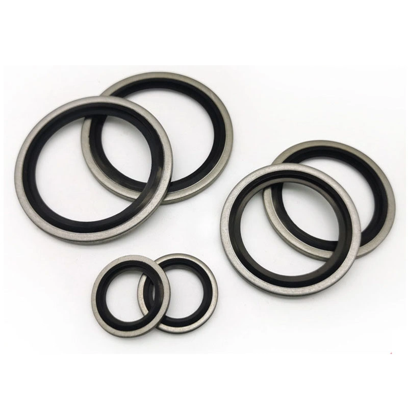 OEM Seal M12 Carbon Steel Nitrile Rubber Gasket Bonded Sealing Washers