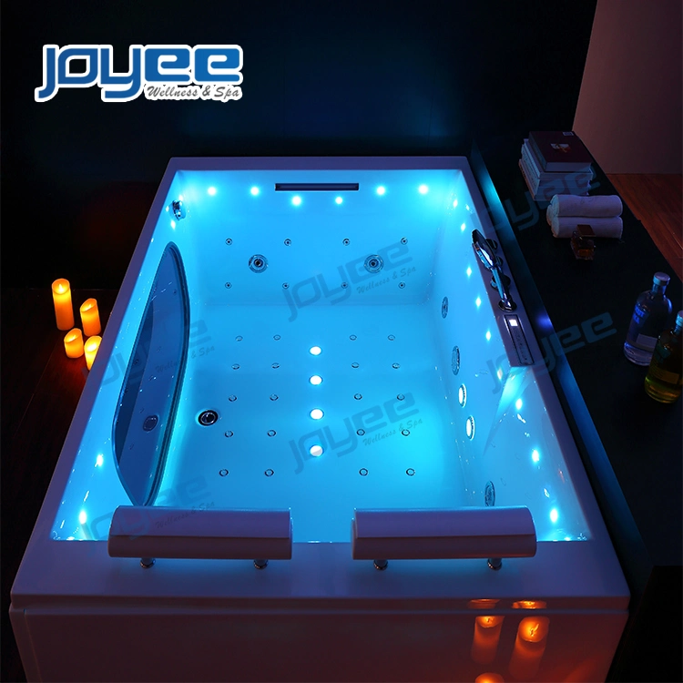 Joyee Badezimmer Freistehende Acryl 2 Person Sexy Whirlpools Bubble Bad WHIRLPOOLS