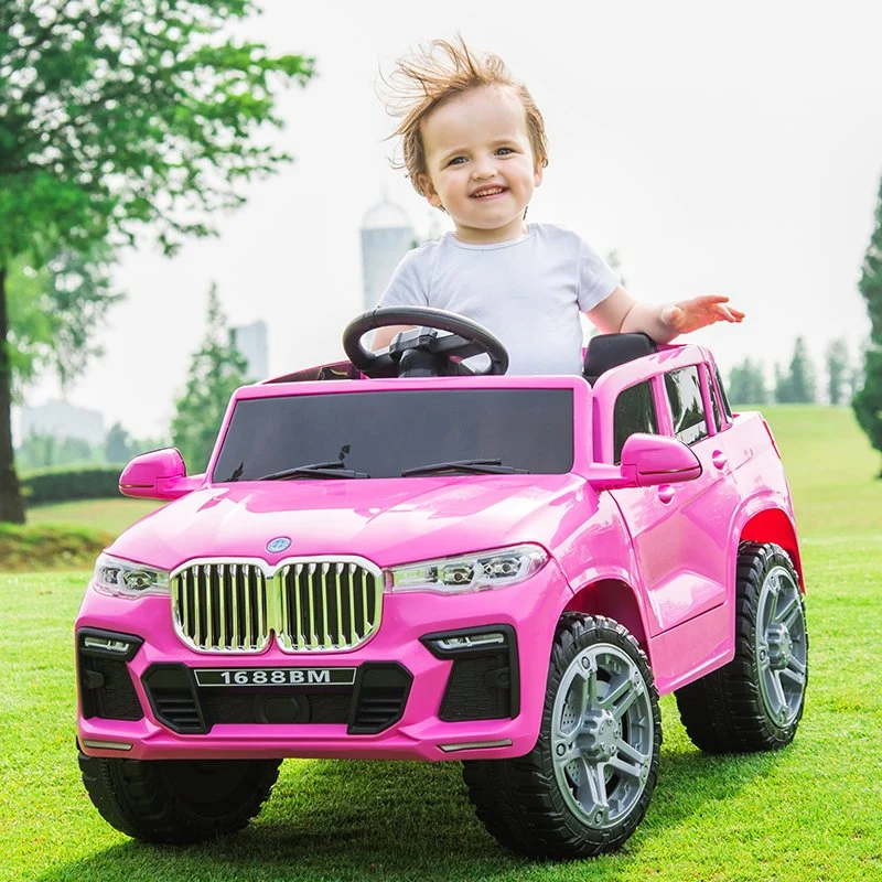 أفضل بيع الأطفال السيارات الكهربائية الرصاص حامض البطارية السيارة لمدة الأطفال 8 سنوات من العمر، ركوب LED على السيارة
