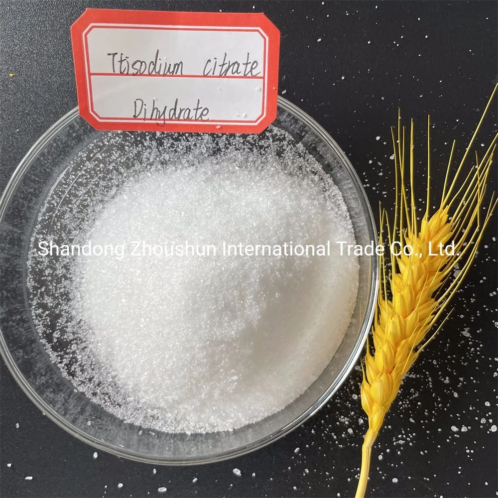 Newly Produced Food Additives Sodium Citrate for Flavoring Agent or Stabilizer