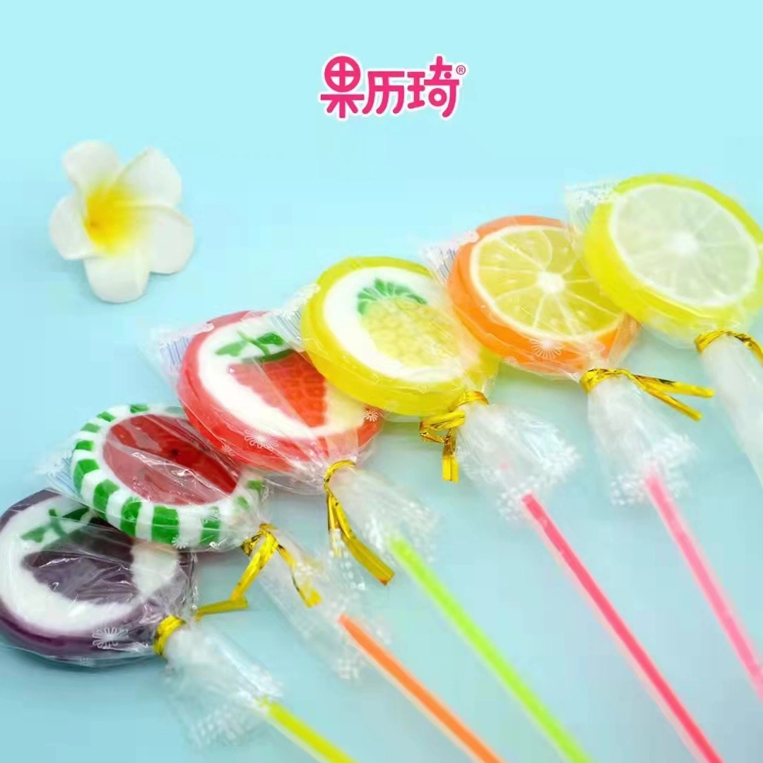 HACCP Certificate China Sweet Candy Fruit Flavored Lollipop Hard Toy Candy