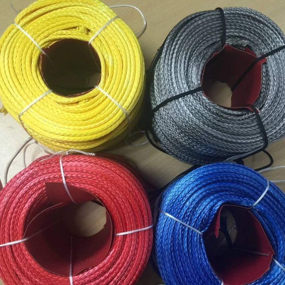 De fibra de alta resistencia aligerada UHMWPE se vislumbraba soporte de papel cuerda para la industria de fabricación de papel